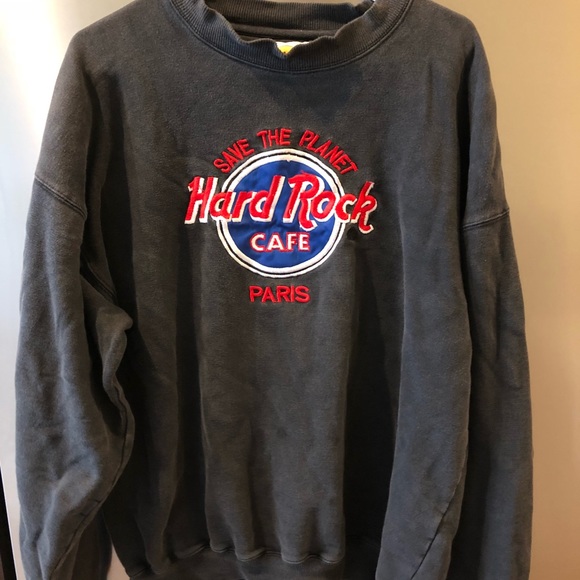vintage hard rock cafe sweatshirt